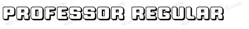 Professor Regular字体转换